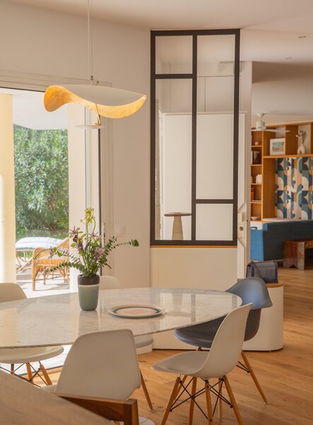 Catellani & Smith Luxusní závěsné LED svítidlo Lederam Manta S1, 2700K, 1x14W Barva: Bílá