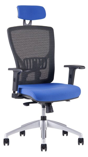 Kancelářská ergonomická židle Office Pro HALIA MESH SP – s podhlavníkem, více barev Modrá 2621