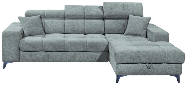 ROHOVÁ SEDAČKA, textil, světle modrá MID.YOU - Sedací soupravy, Online Only