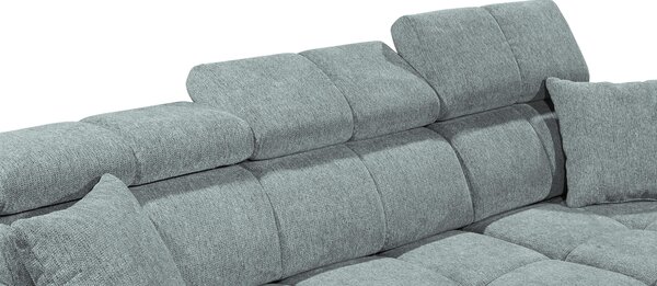 ROHOVÁ SEDAČKA, textil, světle modrá MID.YOU - Sedací soupravy, Online Only