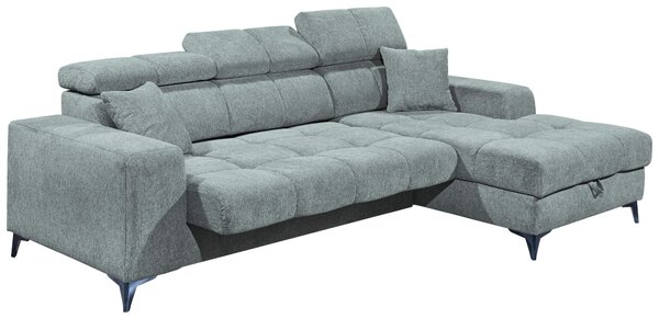 ROHOVÁ SEDAČKA, textil, světle modrá MID.YOU - Sedací soupravy, Online Only
