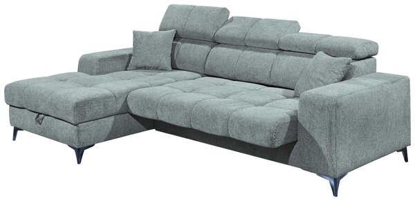 ROHOVÁ SEDAČKA, textil, světle modrá MID.YOU - Sedací soupravy, Online Only
