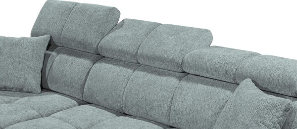 ROHOVÁ SEDAČKA, textil, světle modrá MID.YOU - Sedací soupravy, Online Only