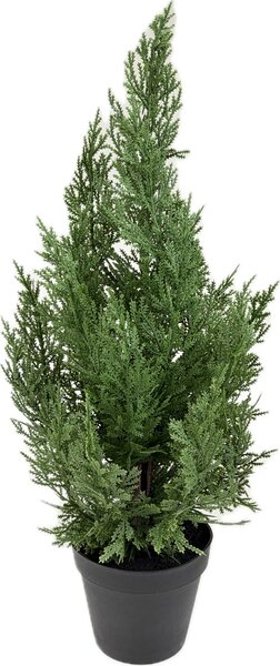 Strom thuje gumová LUX 55 cm v plastovém květináče