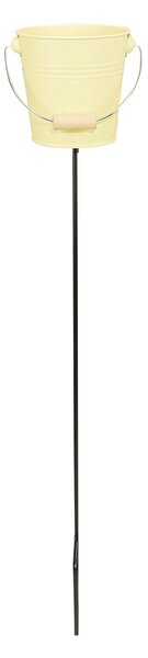 Zahradní zápich kyblíček 61 cm mix barev