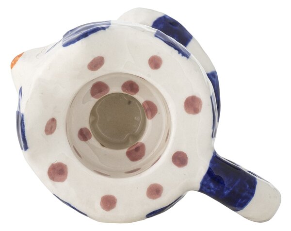 Keramický svícen Caty Blue – set 2 ks