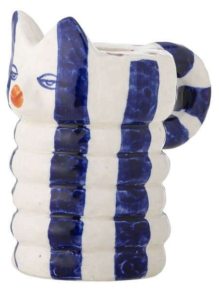 Keramický svícen Caty Blue – set 2 ks