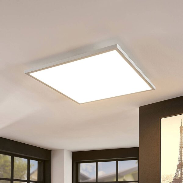 Arcchio LED panel Brenda, 60 cx cm, dálkové ovládání, stmívatelný, Bílá / opál, Obývací pokoj / jídelna, Moderní