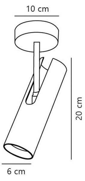 DFTP by Nordlux Stropní bodové osvětlení MIB 6, objímka GU10, černé, stmívatelný, Černá, Chodba, kov, Moderní
