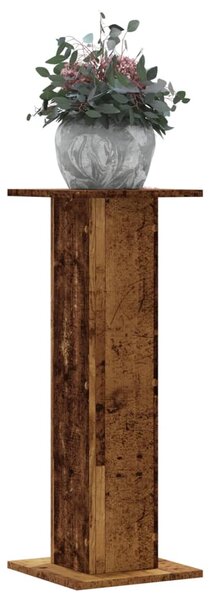 Stojany na rostliny 2 ks old wood 30x30x80 cm kompozitní dřevo