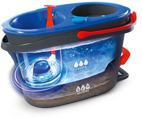 Vileda H2prO mop s kbelíkem a tyčí 178332