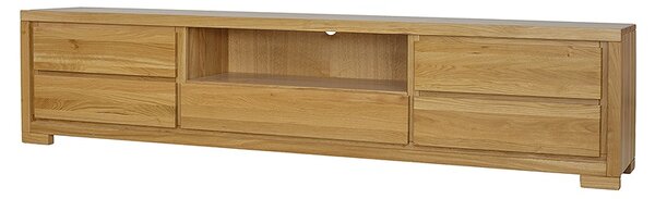 RV352 dřevěný televizní stolek z dubu Drewmax (Kvalitní nábytek z dubového masivu)