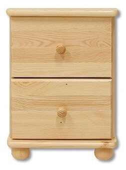 KD104 dřevěná komoda z masivní borovice Drewmax (Kvalitní nábytek z borovicového masivu)