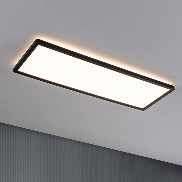 Paulmann Atria Shine panel 3 step černá 830 58x20, stmívatelný, Černá, Obývací pokoj / jídelna, Plast, Moderní