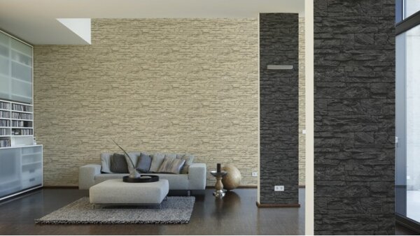 A.S. Création | Vliesová tapeta na zeď Elements 7071-23 | 0,53 x 10,05 m | šedá