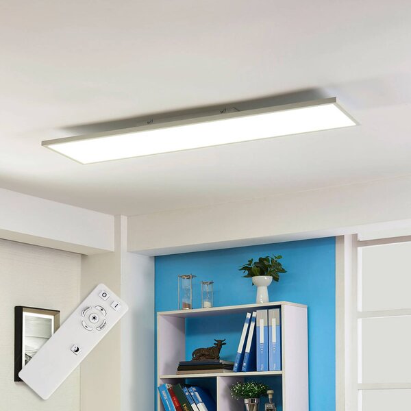 Arcchio LED panel Philia, 120 cm, 51 W, stmívatelný, Bílá / opál, Obývací pokoj / jídelna, Plast, Moderní