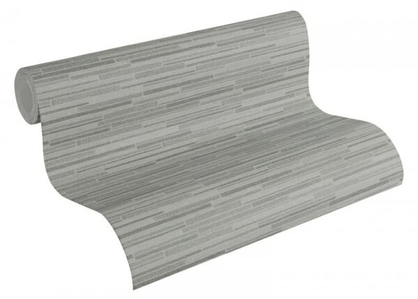A.S. Création | Vliesová tapeta na zeď Best of Wood & Stone 7097-14 | 0,53 x 10,05 m | šedá