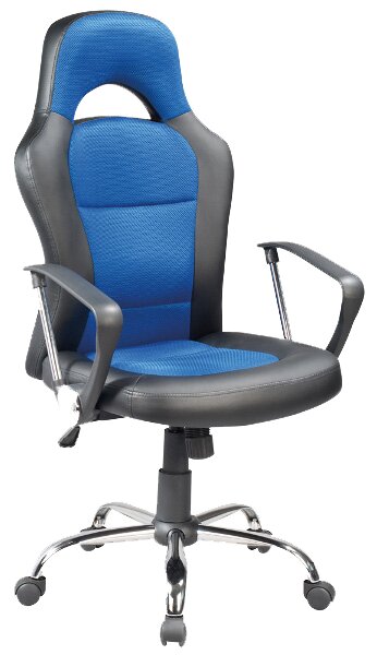 Signal Kancelářská židle Q-033 černá/modrá