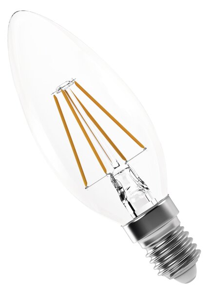 Emos lighting LED žárovka Filament Candle 3,4W E14 teplá bílá