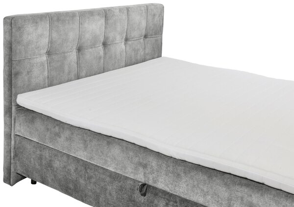 AMERICKÁ POSTEL, 160/200 cm, šedá MID.YOU - Postele s úložným prostorem, Online Only