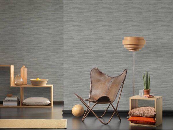 A.S. Création | Vliesová tapeta na zeď Best of Wood & Stone 7097-14 | 0,53 x 10,05 m | šedá