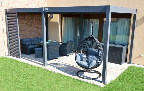 Rojaplast | Bioklimatická pergola INTRO NEO 5,3x3 m, hliník/ocel - volně stojící | 11640705