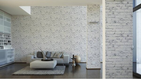 A.S. Création | Vliesová tapeta na zeď Casual Living 9078-37 | 0,53 x 10,05 m | béžová, šedá