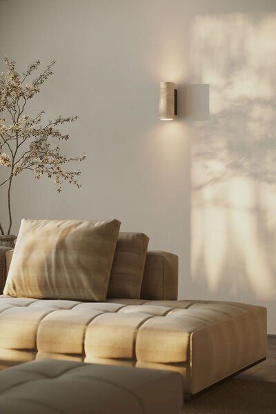 MaxLight nástěnné svítidlo 2x10 W béžová W0425