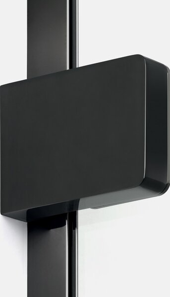 New Trendy Eventa Black Chrome sprchový kout 120x90 cm obdélníkový černá lesk/průhledné sklo EXK-6214