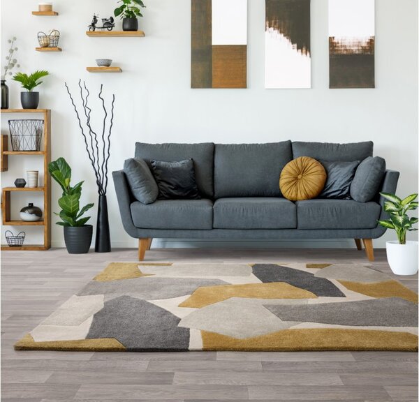 Tribeca Design Kusový koberec Inxs Elements Ochre Rozměry: 120x170 cm