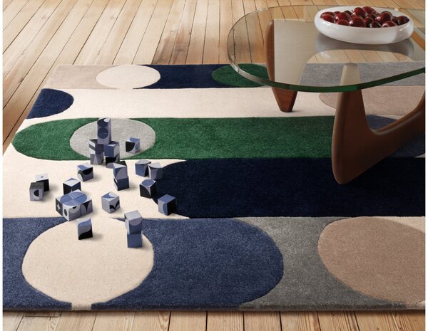 Tribeca Design Kusový koberec Inxs Morse Blue Rozměry: 120x170 cm