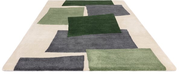 Tribeca Design Kusový koberec Inxs Papercut Green Rozměry: 200x290 cm