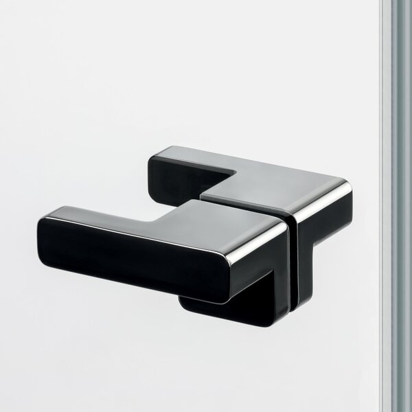 New Trendy Eventa Black Chrome sprchový kout 120x90 cm obdélníkový černá lesk/průhledné sklo EXK-6214