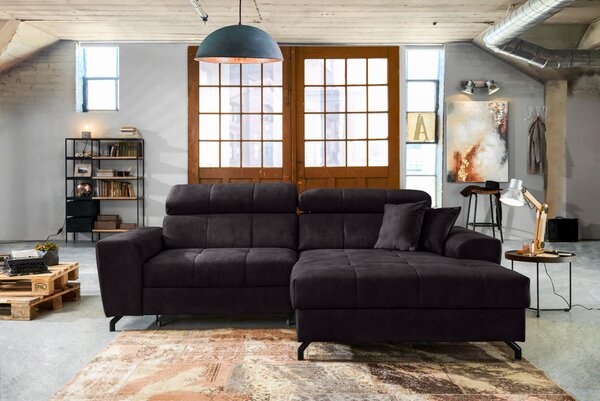ROHOVÁ SEDAČKA, textil, lilková Carryhome - Sedací soupravy, Online Only