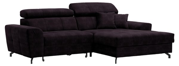 ROHOVÁ SEDAČKA, textil, lilková Carryhome - Sedací soupravy, Online Only