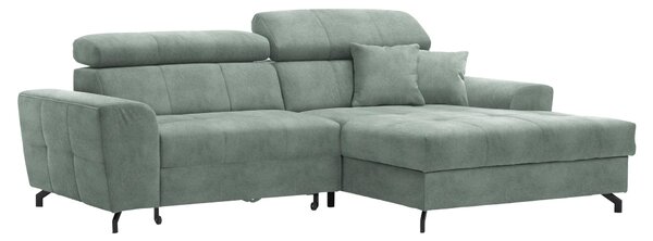 ROHOVÁ SEDAČKA, textil, mátově zelená Carryhome - Sedací soupravy, Online Only