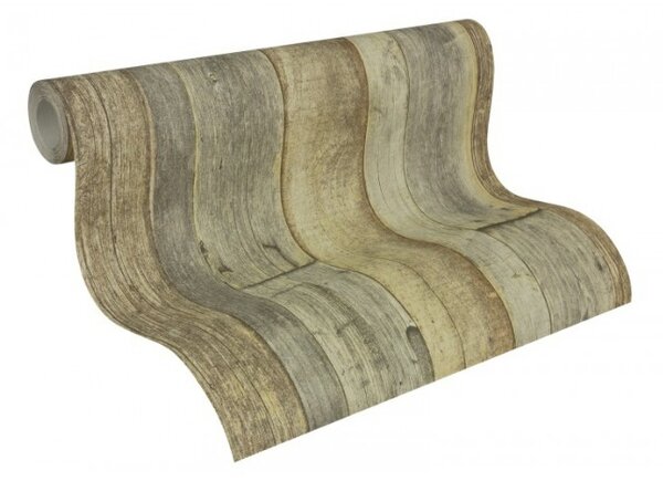 A.S. Création | Vliesová tapeta na zeď Best of Wood & Stone 95931-3 | 0,53 x 10,05 m | hnědá
