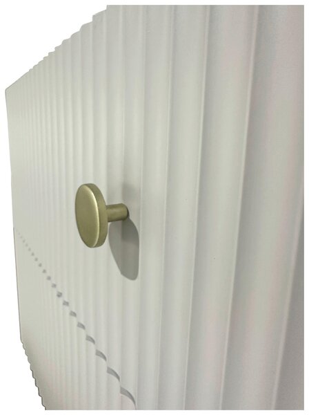 KOMODA, barvy dubu, světle šedá, 70/121,6/40 cm Xora - Komody na nožičkách, Online Only
