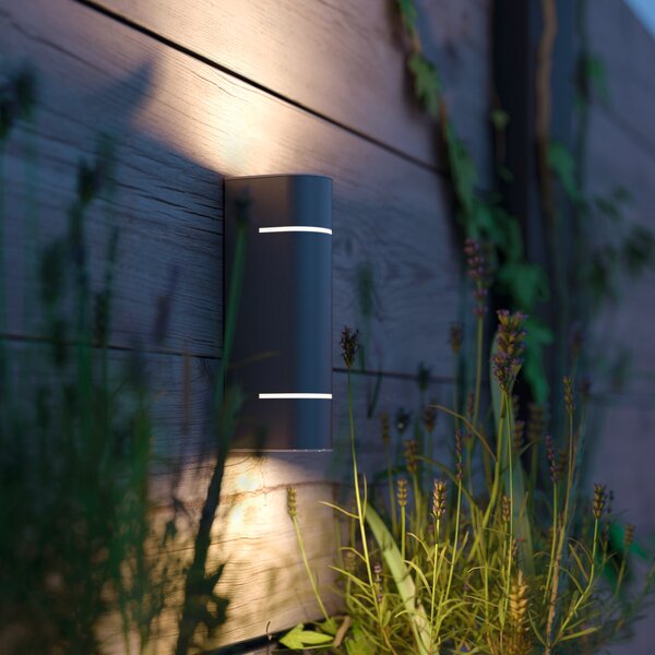 17312/47/16 Sunset venkovní nástěnné LED svítidlo 2x1W 200lm 2700K IP44, nerezové