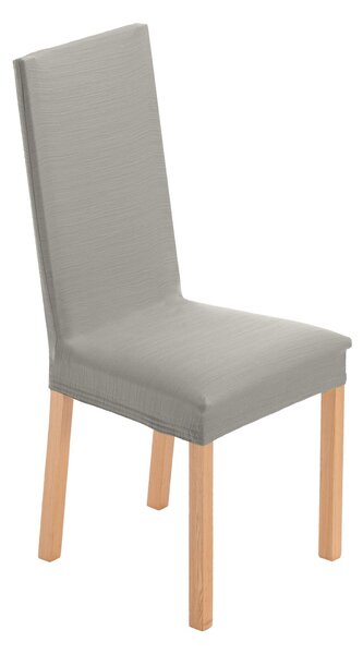 Blancheporte Pružný jednobarevný potah na židli, sedák nebo sedák + opěrka perlově šedá sedák