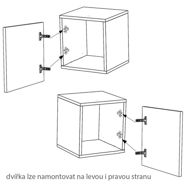 Obývací stěna CALABRINI d | 250 cm | 5 dílů E | dub zlatý