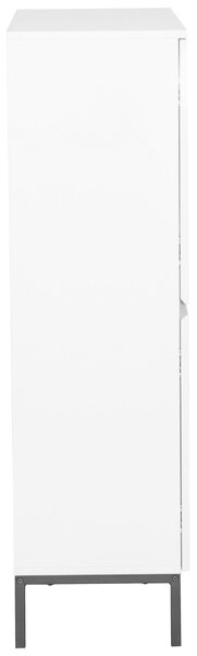VYSOKÁ KOMODA, bílá, 100/122/35 cm Hom`in - Online Only komody, Online Only