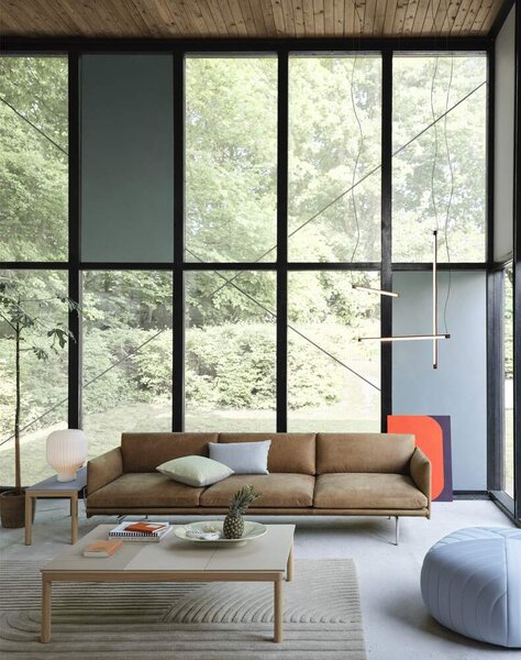 Muuto Závěsné svítidlo Fine 60, deep red FNSUS6003