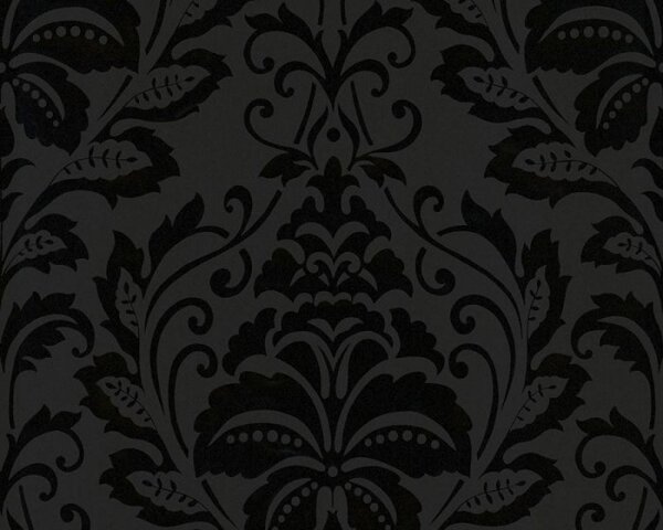 A.S. Création | Vliesová tapeta na zeď Black and White 2554-26 | 0,53 x 10,05 m | černá