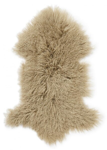 Skinnwille Home Collection Tibetská kožešina Light Beige, béžová, 95x55 cm