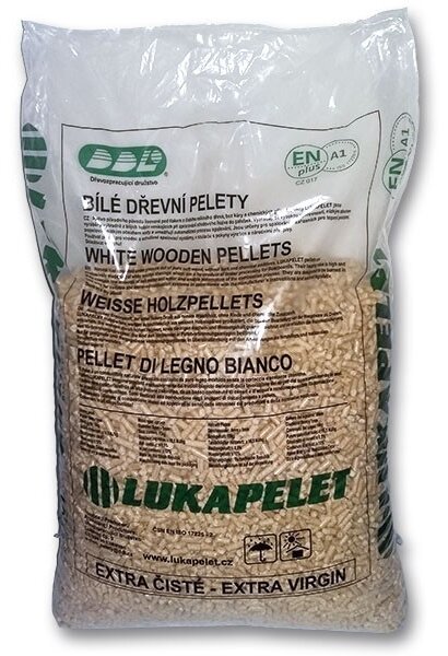 Dřevěné pelety, 15 kg