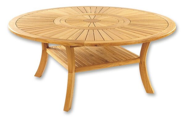 Zahradní stůl COLOSSEUM průměr 180cm, teak