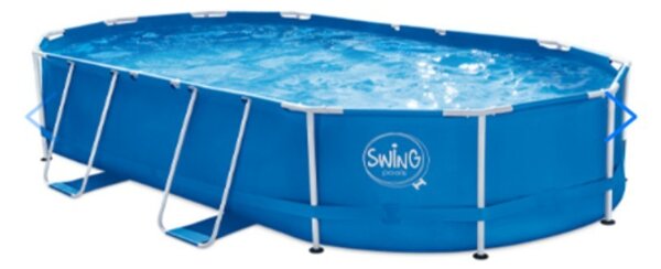 Bazén SWING Frame Splash Ovál 4,88 x 3,05 x 1,07m s příslušenstvím