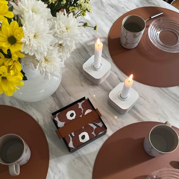 Miiko Design Držák na ubrousky, malý / hnědý