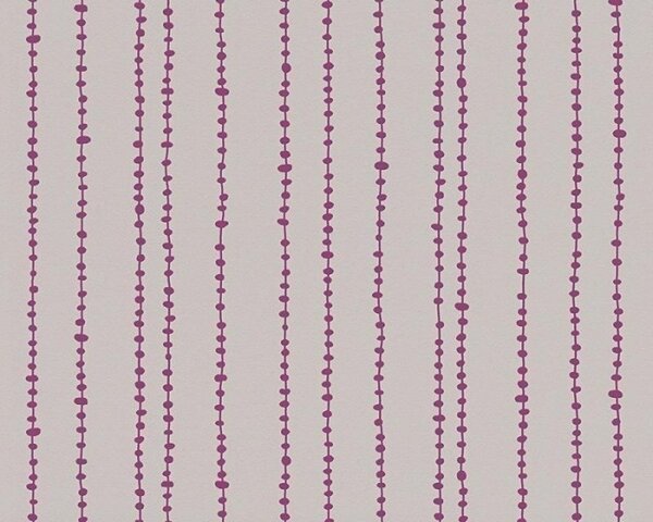 A.S. Création | Vliesová tapeta na zeď Esprit 30285-4 | 0,53 x 10,05 m | fialová, béžová